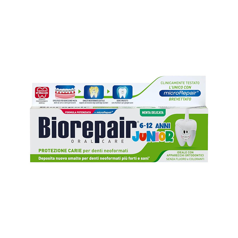 Biorepair Junior Mint Toothpaste 6-12 Years (75ml)