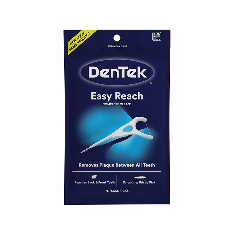 DenTek Easy Reach Complete Clean Floss Picks (75 Pack)