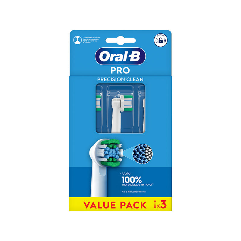 Oral-B Clean Maximiser Precision Clean Replacement Heads (3 Pack)