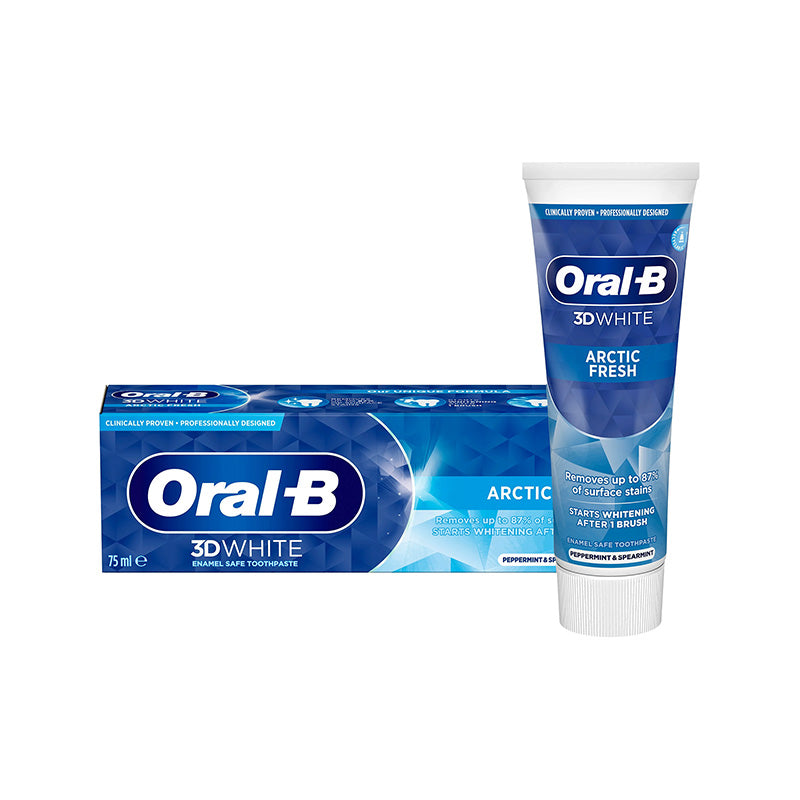 Oral-B 3D White Arctic Fresh Toothpaste (75ml)