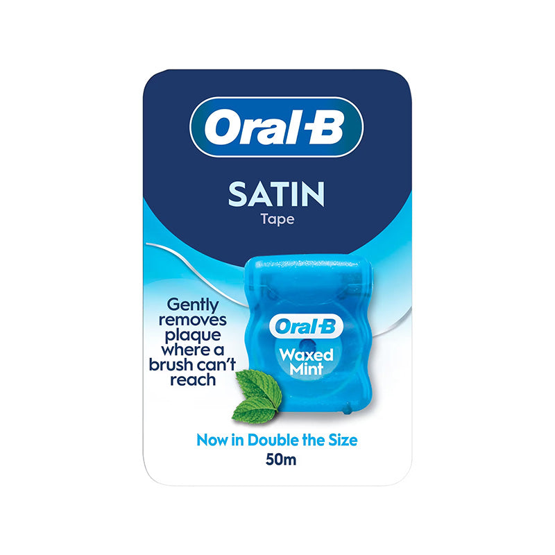 Oral-B Satin Waxed Tape (50m)