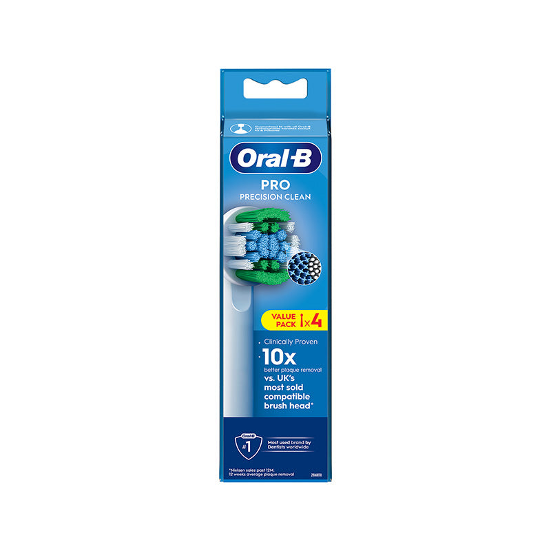 Oral-B Precision Clean Replacement Heads (4 Pack)