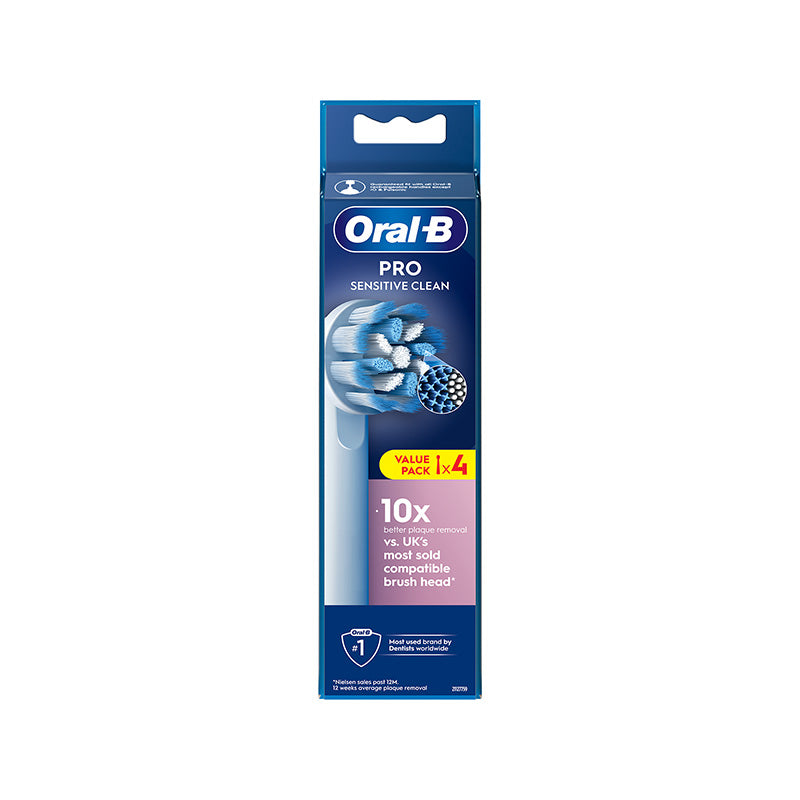 Oral-B Pro Sensitive Clean Replacement Heads (4 Pack)