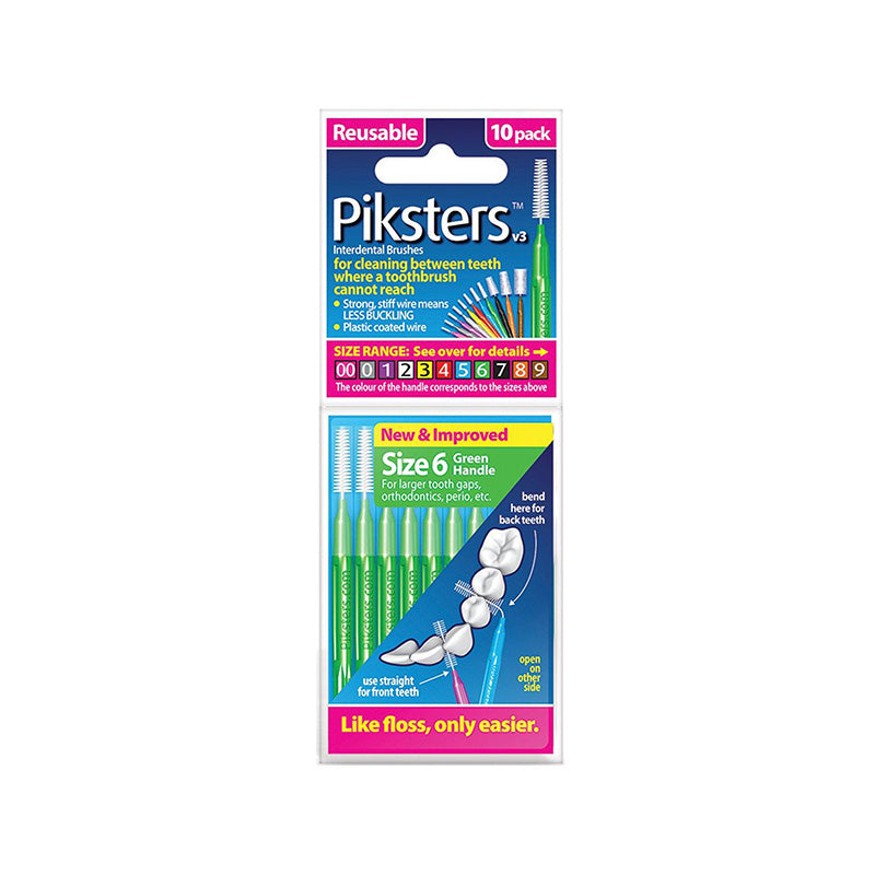 Piksters Interdental Brushes (10 Pack)