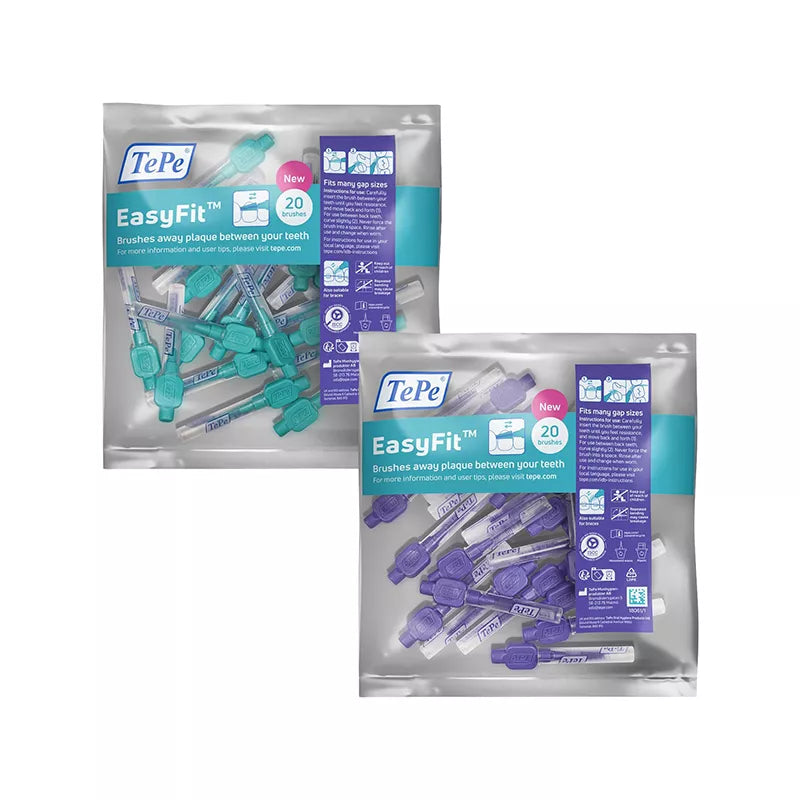 TePe EasyFit™ - Small/Medium & Medium/Large (25 Pack)