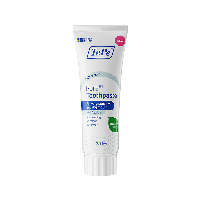 TePe Pure Unflavoured Toothpaste (75ml)