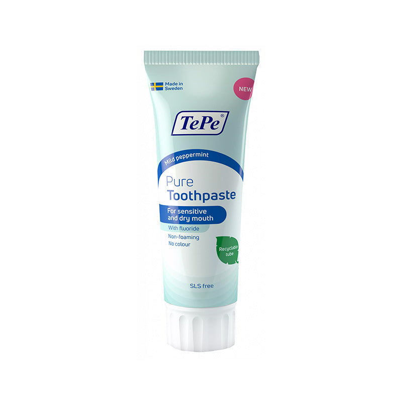 TePe Pure Peppermint Toothpaste (75ml)