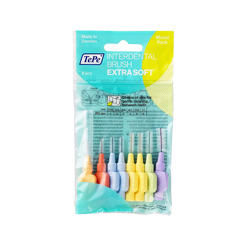 TePe Extra Soft Interdental Brushes (8 Pack)