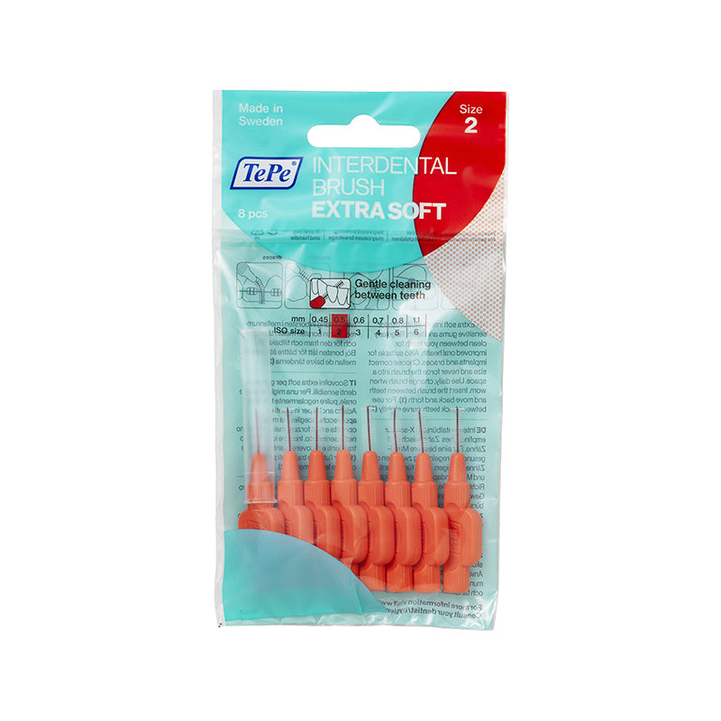 TePe Extra Soft Interdental Brushes (8 Pack)