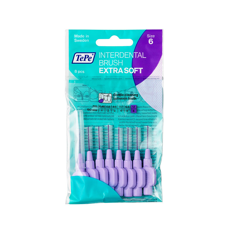 TePe Extra Soft Interdental Brushes (8 Pack)