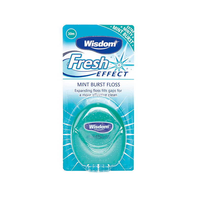 Wisdom Fresh Effect Mint Burst Expanding Floss (30m)