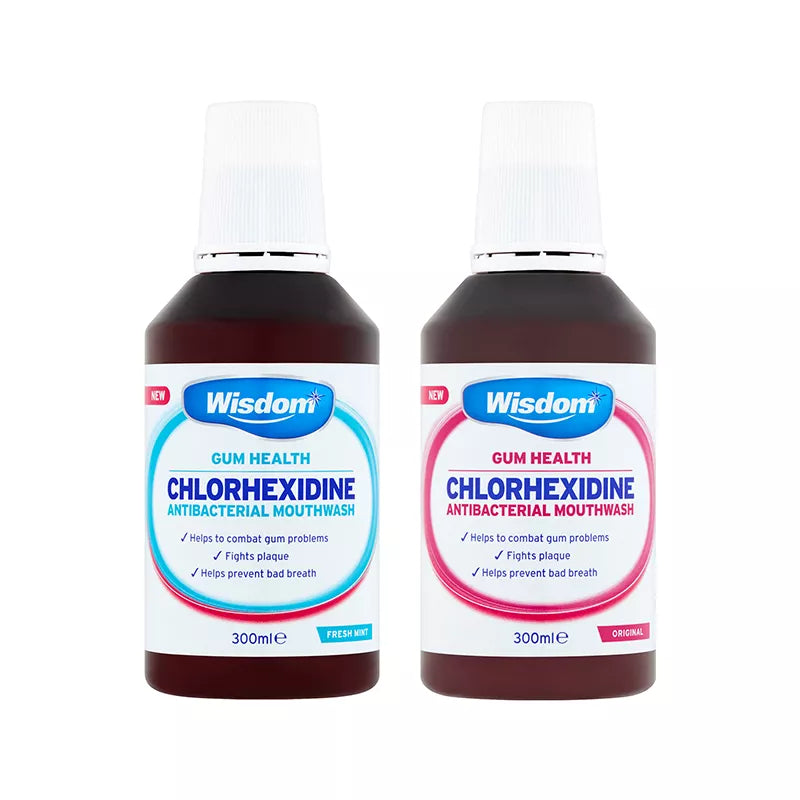Wisdom Chlorhexidine 0.2% Mouthwash (300ml)