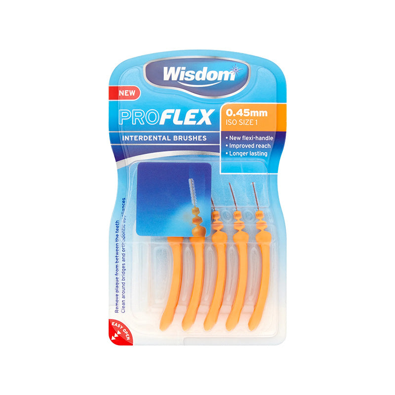 Wisdom Pro Flex Interdental Brushes (5 Pack)