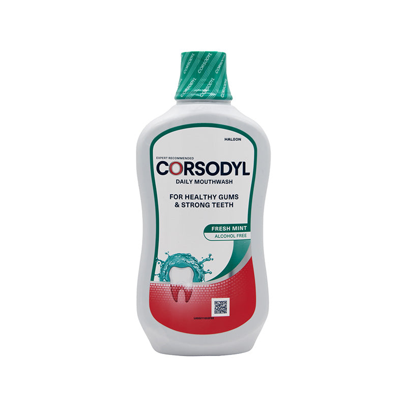Corsodyl Daily Mouthwash Alcohol Free Freshmint 500ml