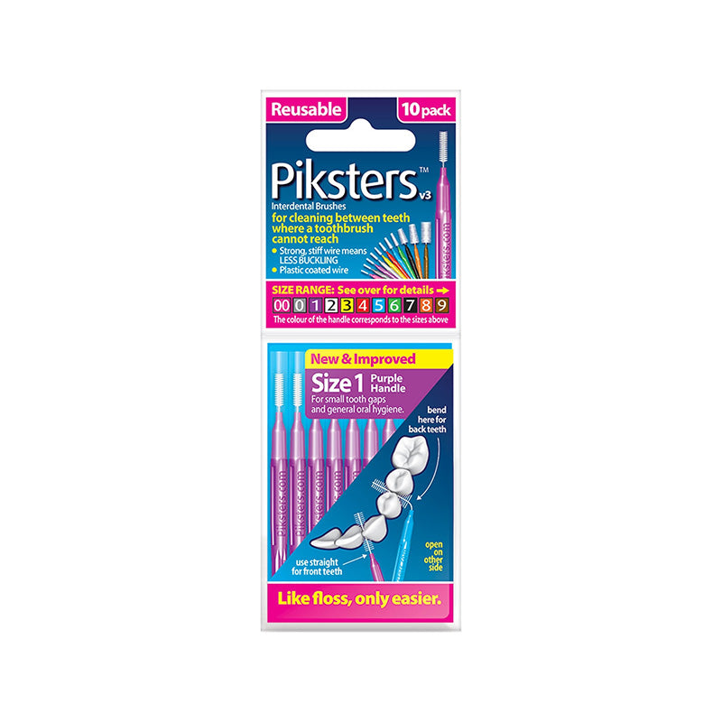 Piksters Interdental Brushes (10 Pack)