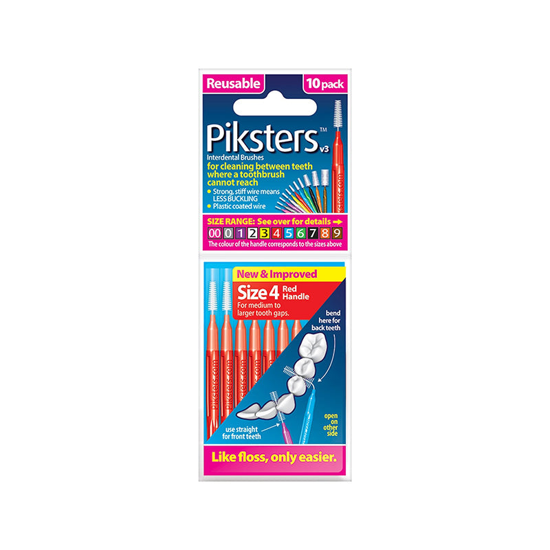 Piksters Interdental Brushes (10 Pack)