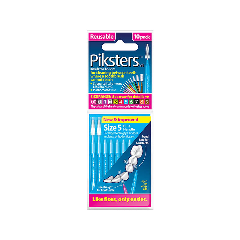 Piksters Interdental Brushes (10 Pack)