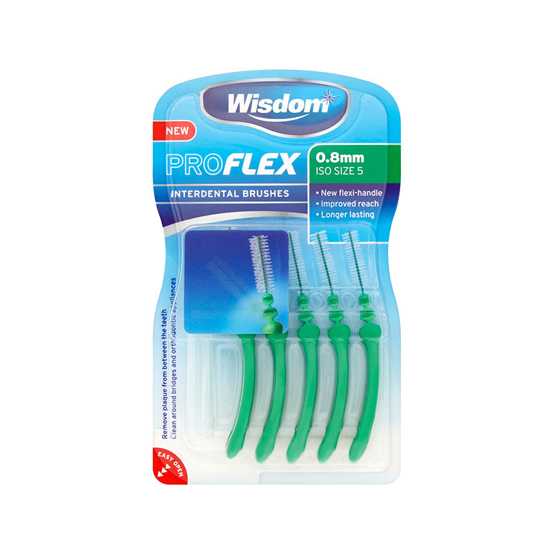 Wisdom Pro Flex Interdental Brushes (5 Pack)