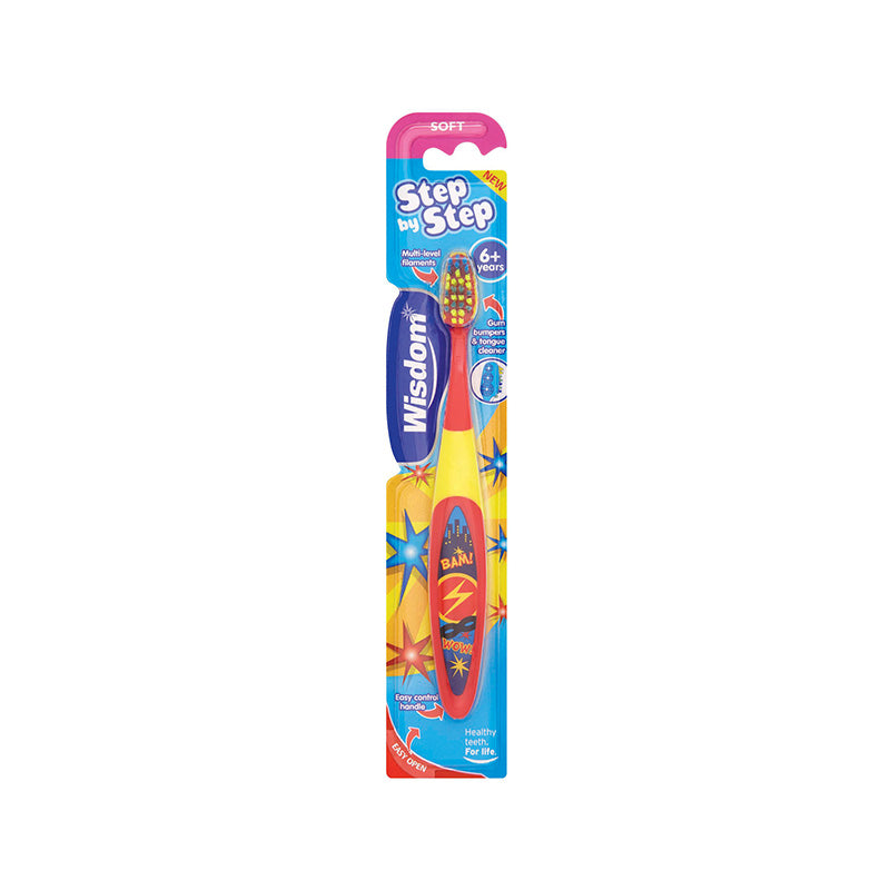 Wisdom Step By Step Toothbrush Range